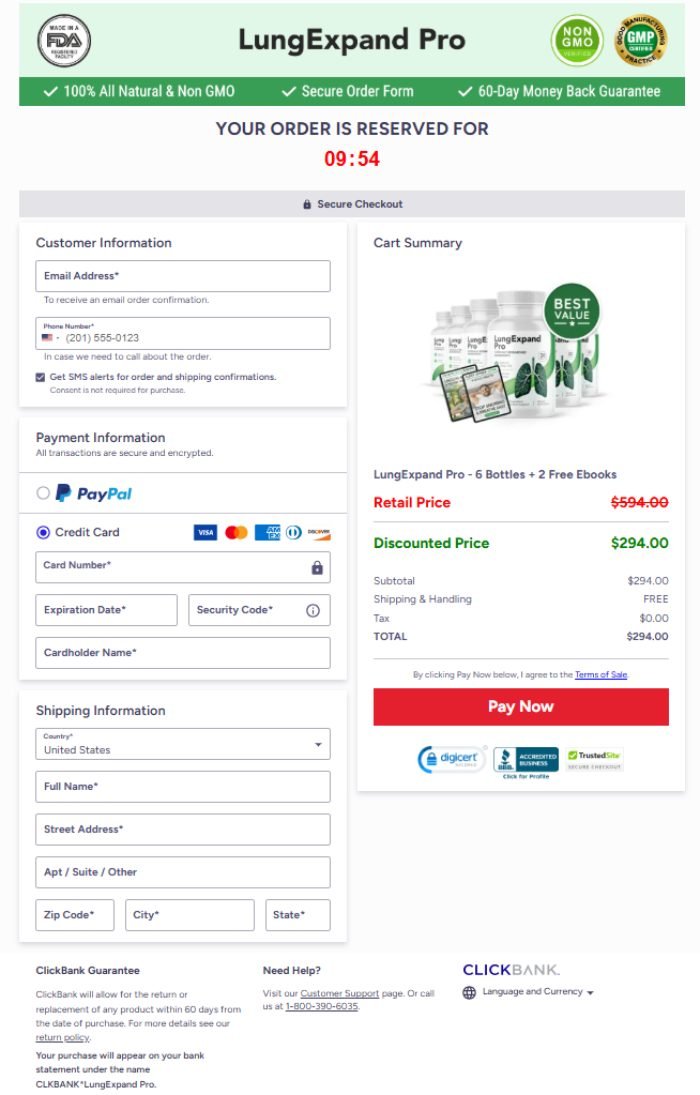 lungexpand-pro-payment